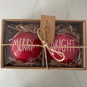 Rae Dunn Christmas Ornaments